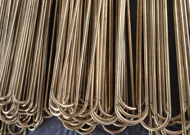 ASME SB111 C68700 Aluminum Brass Seamless Tube u tube heat exchanger