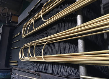 ASME SB111 C68700 Aluminum Brass Seamless Tube u tube heat exchanger