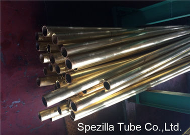 CuZn20Al2As Aluminum Brass Tube , ASME SB395 copper heat exchanger Welding CZ110