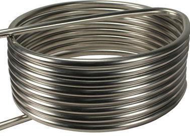 0.5 - 1.0mm WT 38 Stainless Steel Coiled Tubing 20ft ASTM A269 High Precision